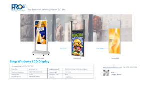 Shop Windows Digital Signage